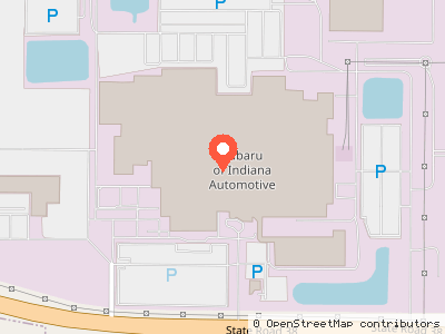 Subaru of Indiana Automotive — Mapa de ubicación