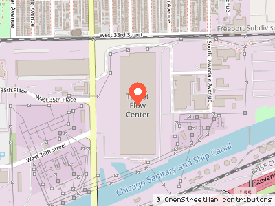 Target Flow Center — Location map