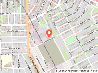 The Detroit Bus Company — Location map