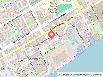 The Foundry Detroit — Location map