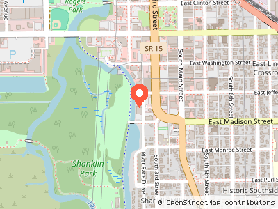 The Hawks — Location map