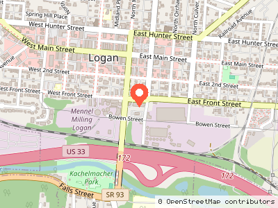 The Logan Foundry and Machine Company — Location map