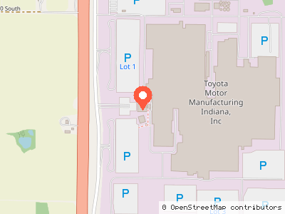 Toyota Main Entrance — Mapa de ubicación