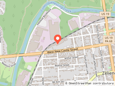 Universal Manufacturing Corporation — Location map