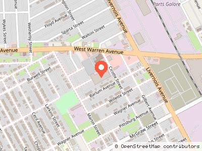 UPS Customer Center — Location map