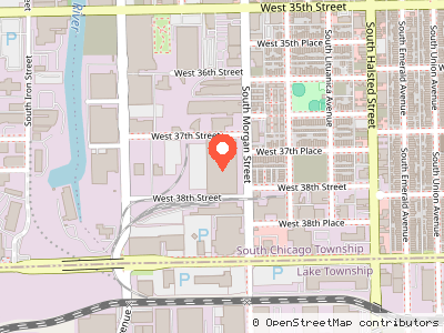 UPS Morgan Street Center — Location map