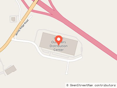 Urban Outfitters Distribution Center — Mapa de ubicación