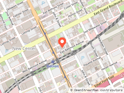 USPS North End Station — Location map