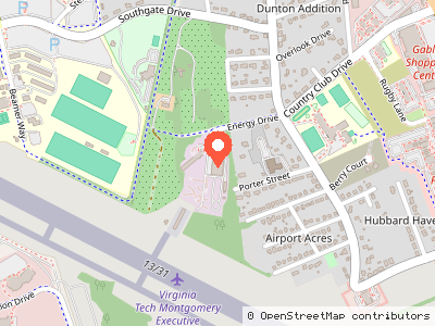 Virginia Tech Electric Service — Location map