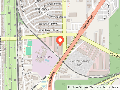 Willowbend Distribution Center I — Location map