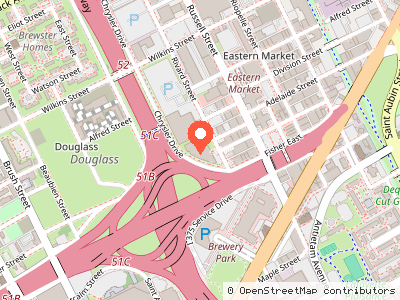 Wolverine Distribution Plant — Location map