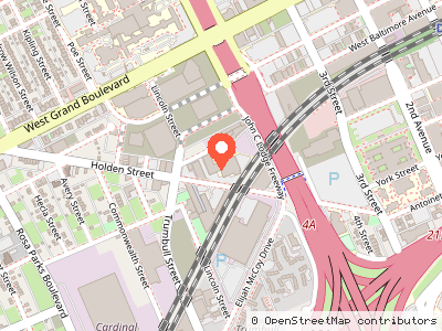 WSU Central Receiving — Location map